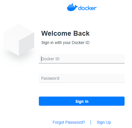 docker-sign-in