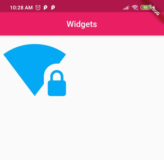 icon widget